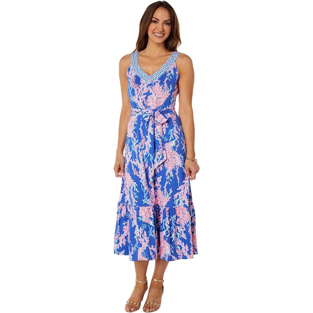 LILLY PULITZER NWT Madsen Midi Dress